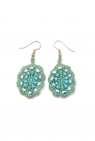 Byzantine Scallop Earrings Byzantine Scallop Earrings